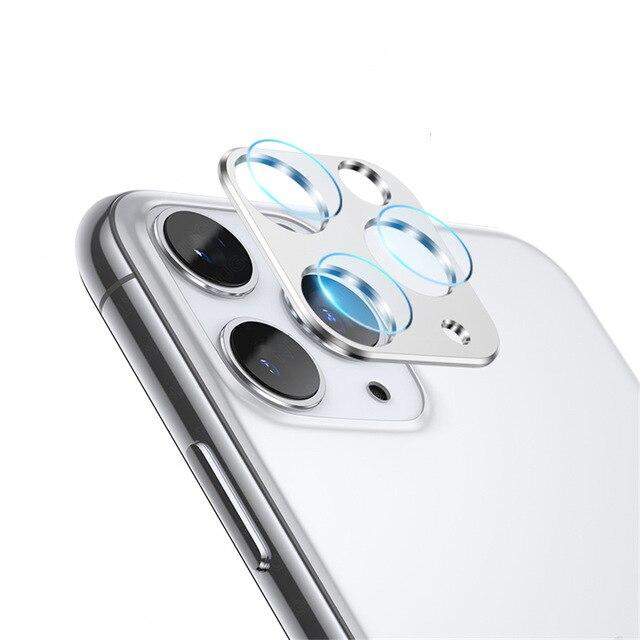 Bộ miếng dán kính cường lực & khung viền bảo vệ Camera cho iPhone 12 Pro hiệu Totu