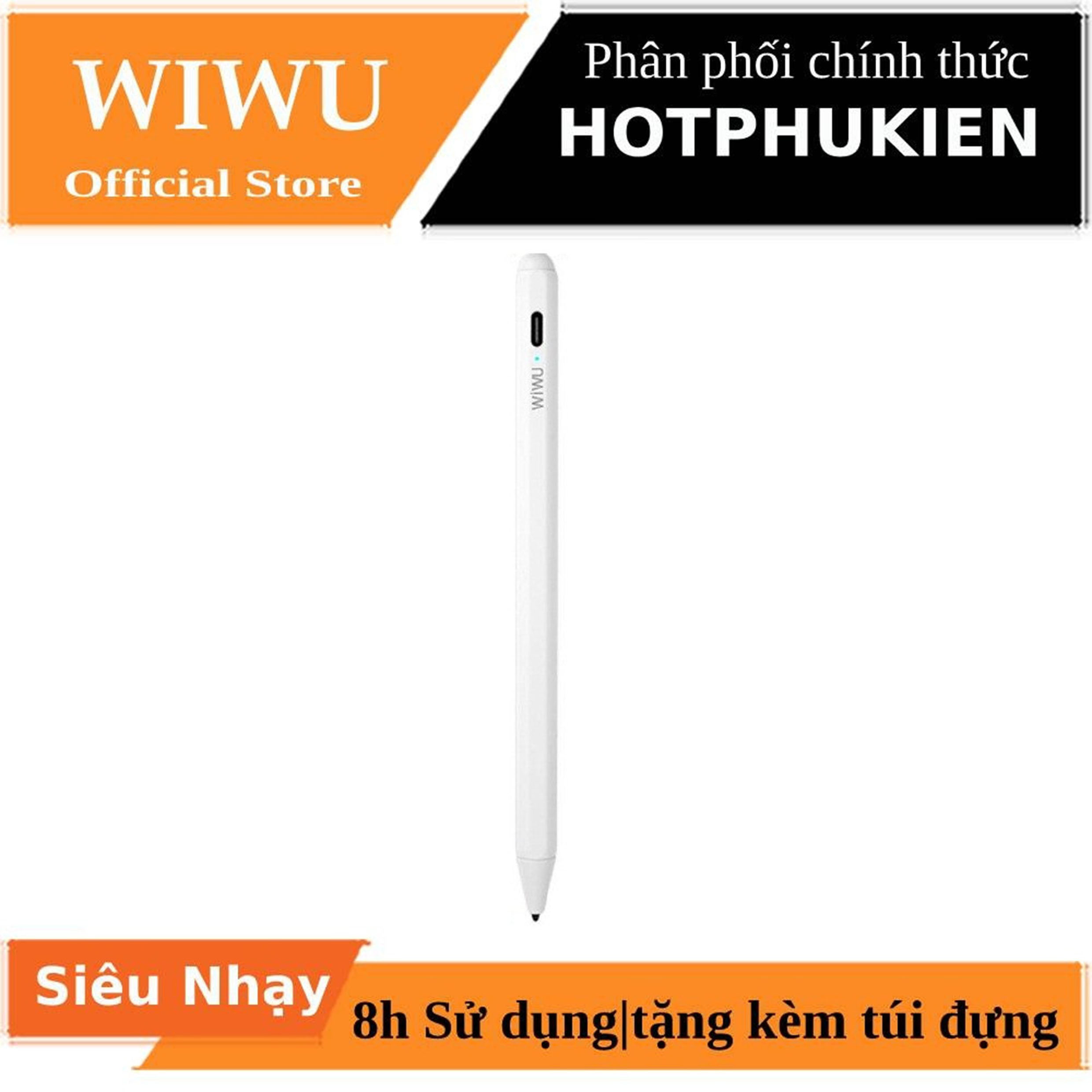 Bút cảm ứng stylus thông minh đầu bút 1.4mm hiệu WIWU Pencil X