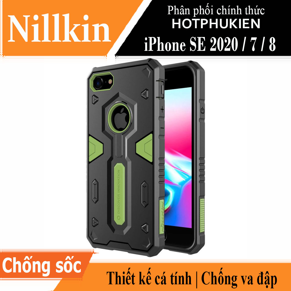 Ốp lưng chống sốc cho iPhone SE 2020 / iPhone 7 / iPhone 8 hiệu Nillkin Defender Armor