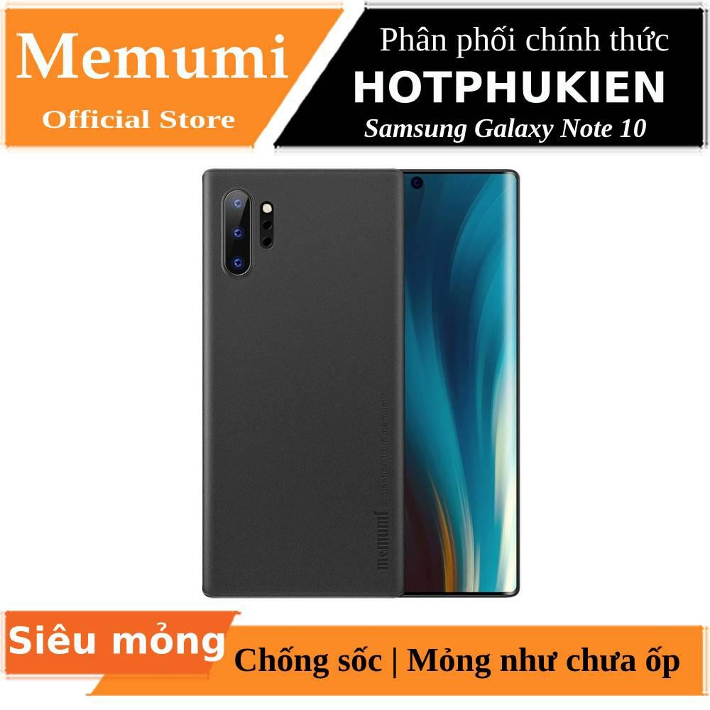 Ốp lưng nhám siêu mỏng 0.3mm cho Samsung Galaxy Note 10 / Note 10 5G hiệu Memumi