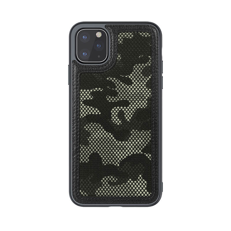 Ốp lưng chống sốc quân đội army bảo vệ toàn diện cho iPhone 11 Pro Max hiệu Nillkin Camo