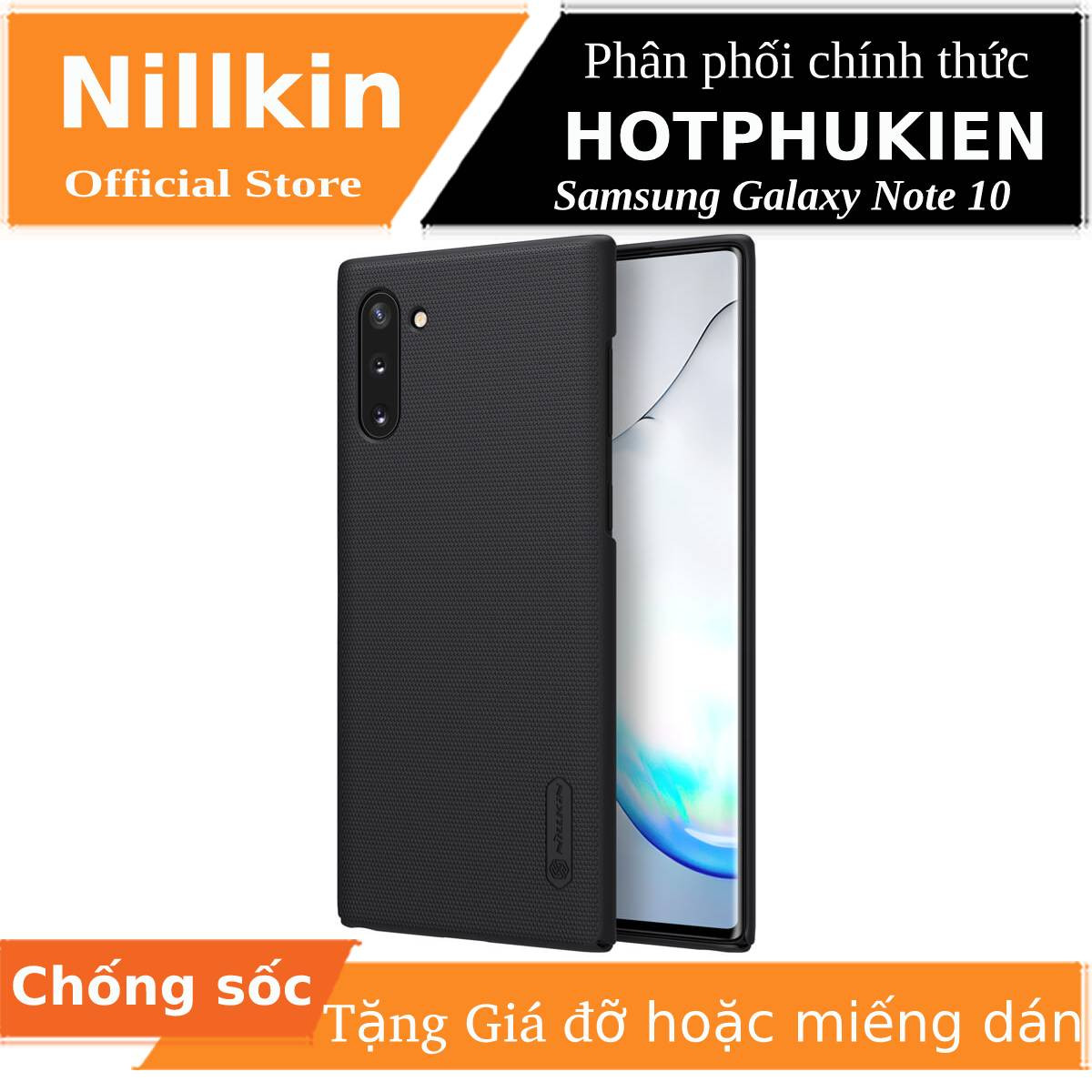 Ốp Lưng Sần chống sốc cho Samsung Galaxy Note 10 / Note 10 5G hiệu Nillkin Super Frosted Shield