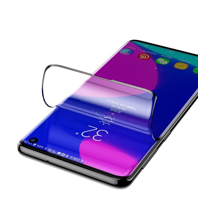 Bộ 2 Miếng dán màn hình ppf Silicon Samsung Galaxy S10 - S10 Plus siêu mỏng 0.15mm hiệu Baseus Soft Screen
