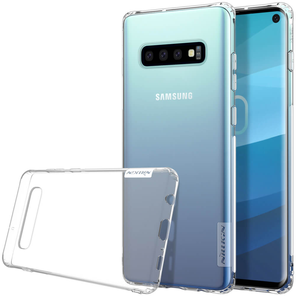Ốp lưng dẻo silicon trong suốt cho Samsung Galaxy S10 hiệu Nillkin Nature