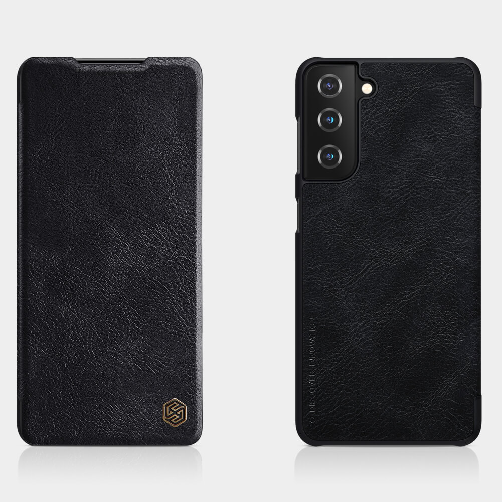 Bao da leather cho Samsung Galaxy S21 Plus hiệu Nillkin Qin